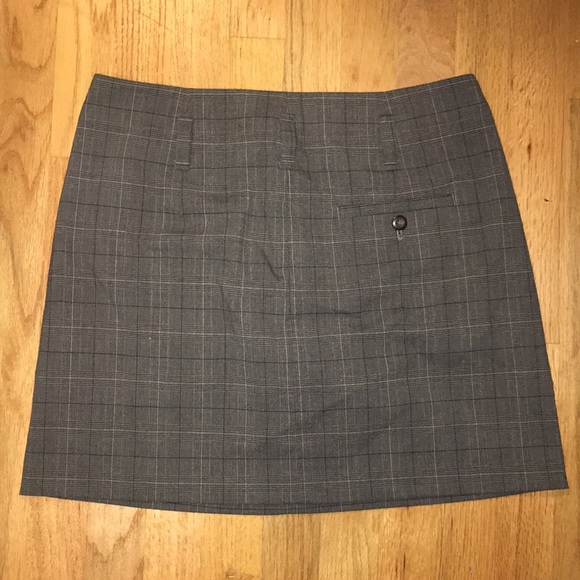 GAP gray plaid skirt - Picture 2 of 2
